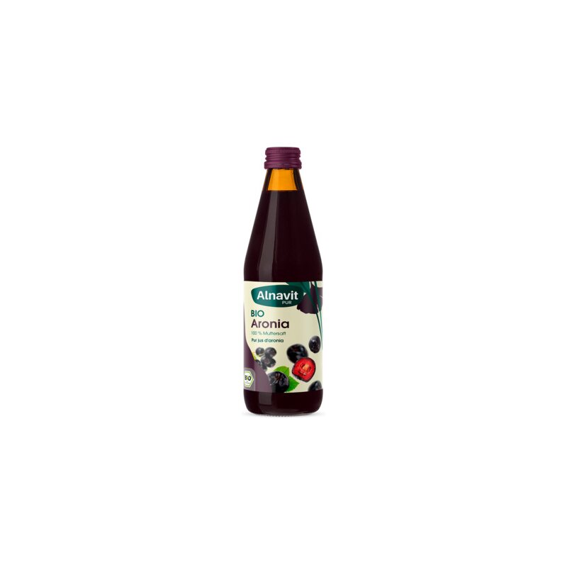 Suc de aronia bio 330ml Alnavit