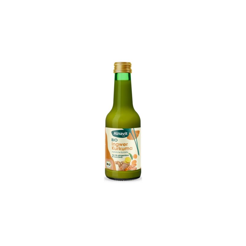 Suc de ghimbir si turmeric bio 200ml Alnavit