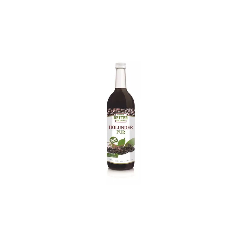 Suc din fructe de soc pur, bio, 750ml, Retter