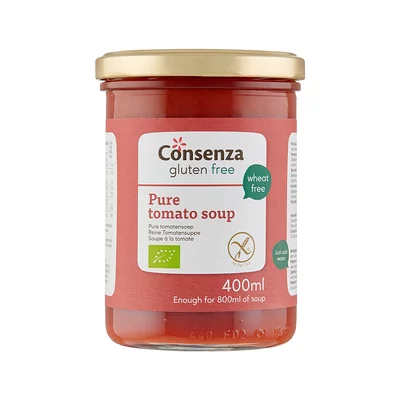 Supa de rosii, bio, 400ml, Consenza