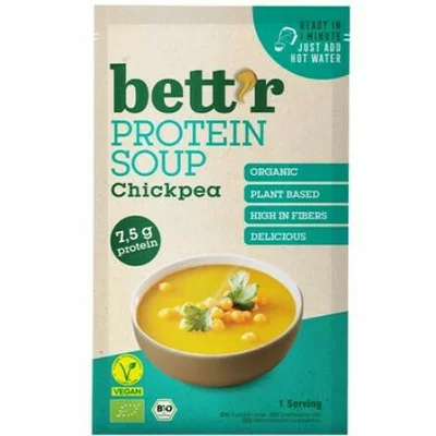 Supa instant proteica cu naut, bio, 30g, Bettr