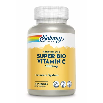 Super Bio Vitamin C, Solaray, 100 capsule, Secom
