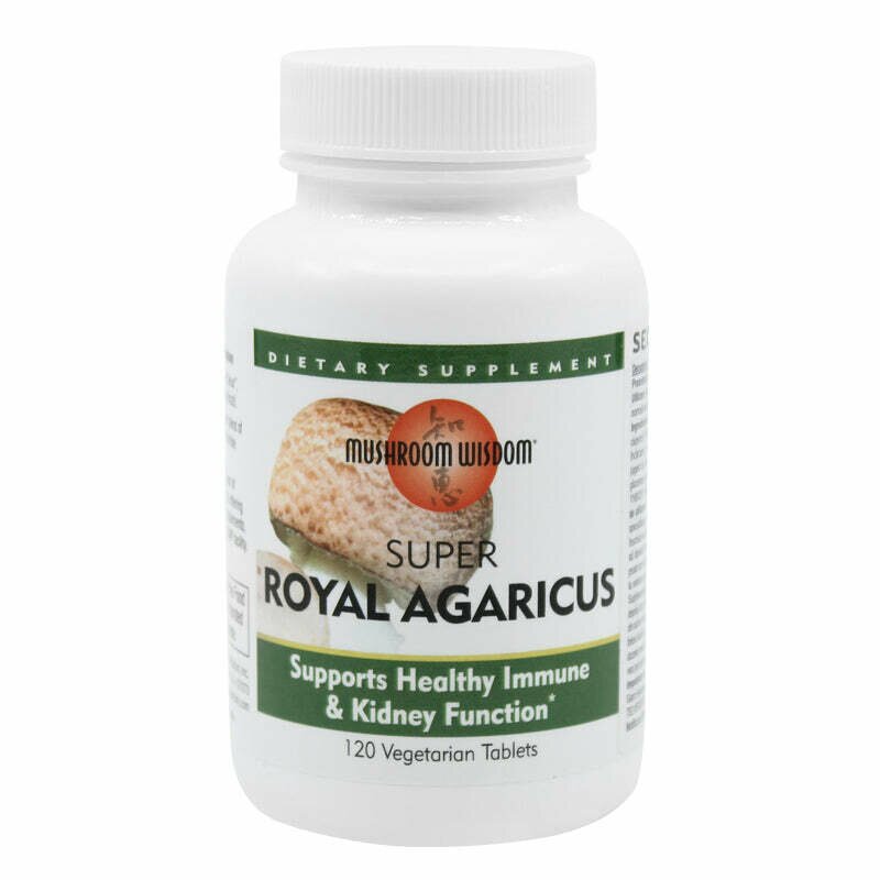 Super Royal Agaricus, Mushroom Wisdom, 120 tablete, Secom