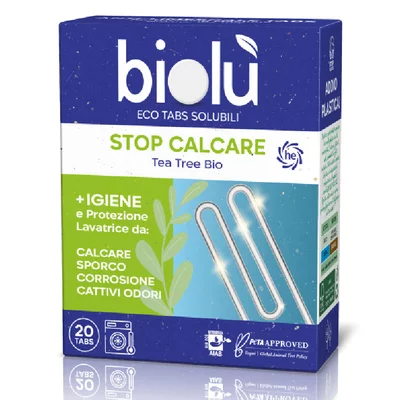 Tablete anticalcar cu tea tree ecologice 20 bucati 47.5g Biolu