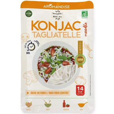 Tagliatele konjac bio 180g, Aromandise PRET REDUS