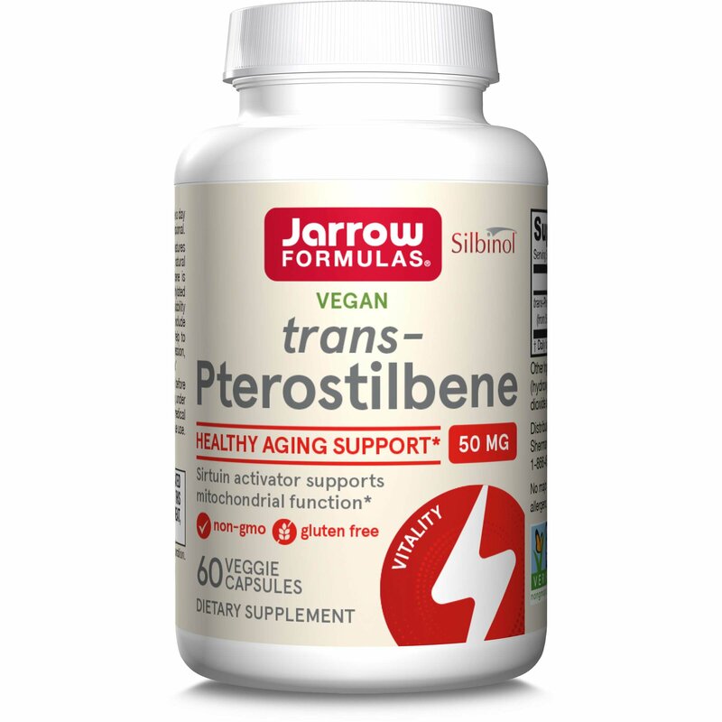 trans - Pterostilbene 50mg, Jarrow Formulas, 60 capsule, Secom