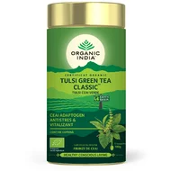 Tulsi (Busuioc Sfant) Ceai Verde - Antistres Natural & Vitalizant, bio, 100gr, Organic India-picture