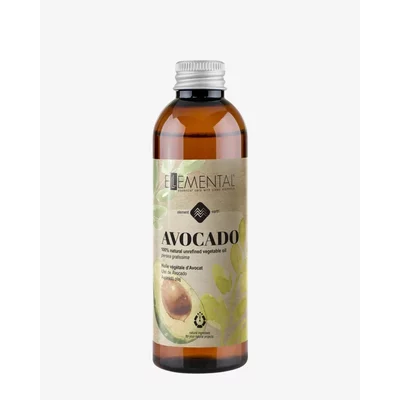 Ulei de avocado crud, 100 ml, Ellemental
