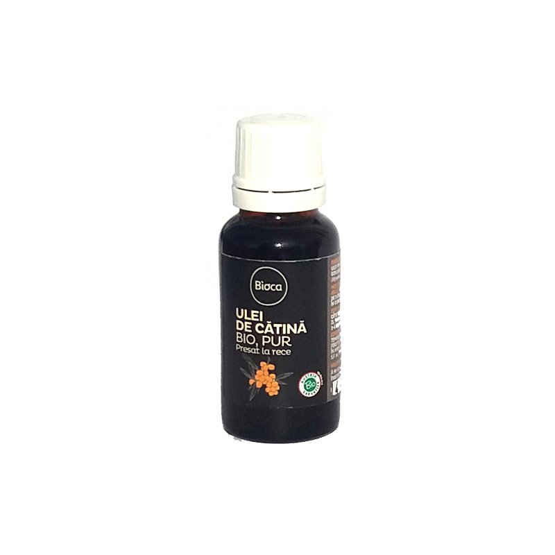 Ulei de catina pur bio, 10ml - Bioca