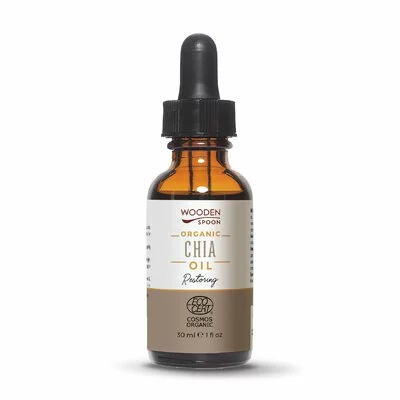 Ulei de Chia, bio, 30ml, Wooden Spoon PRET REDUS