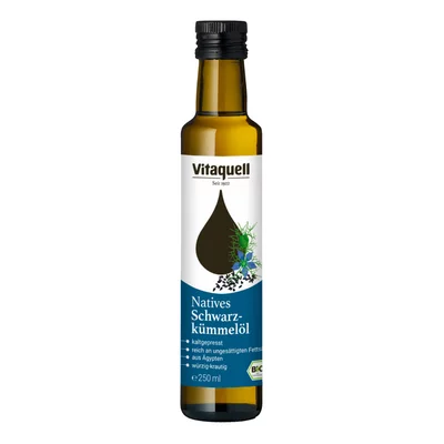 Ulei de chimen negru bio 250ml Vitaquell