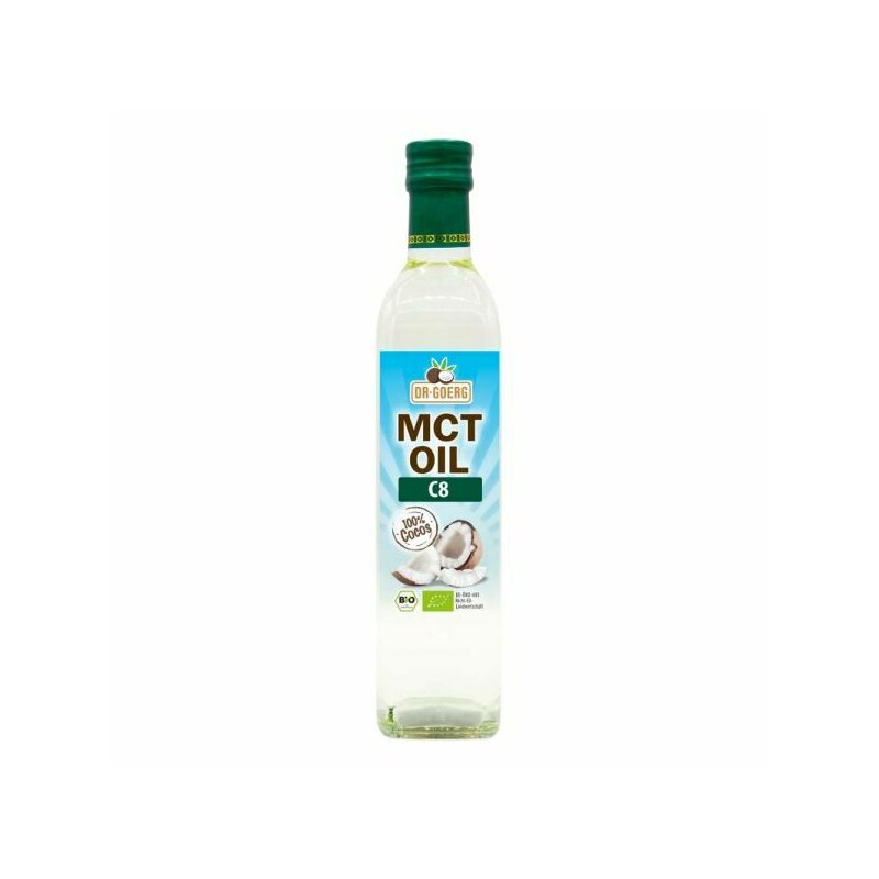 Ulei de Cocos MCT C8, bio, 500ml, Dr. Georg