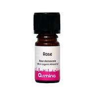 Ulei esential de trandafir (rosa damascena) pur in ulei de migdale bio 5ml ARMINA-picture