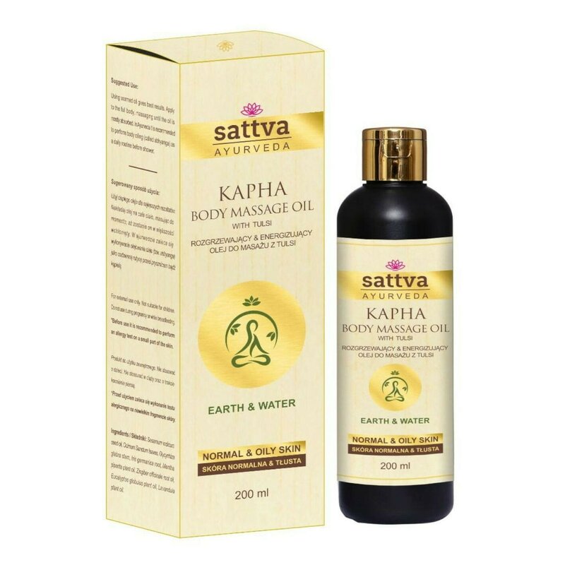 Ulei masaj Kapha, 200ml, Sattva Ayurveda