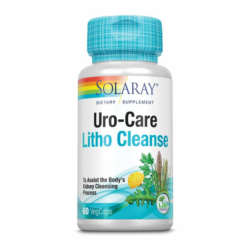 Uro-Care Litho Cleanse, Solaray, 60 capsule , Secom