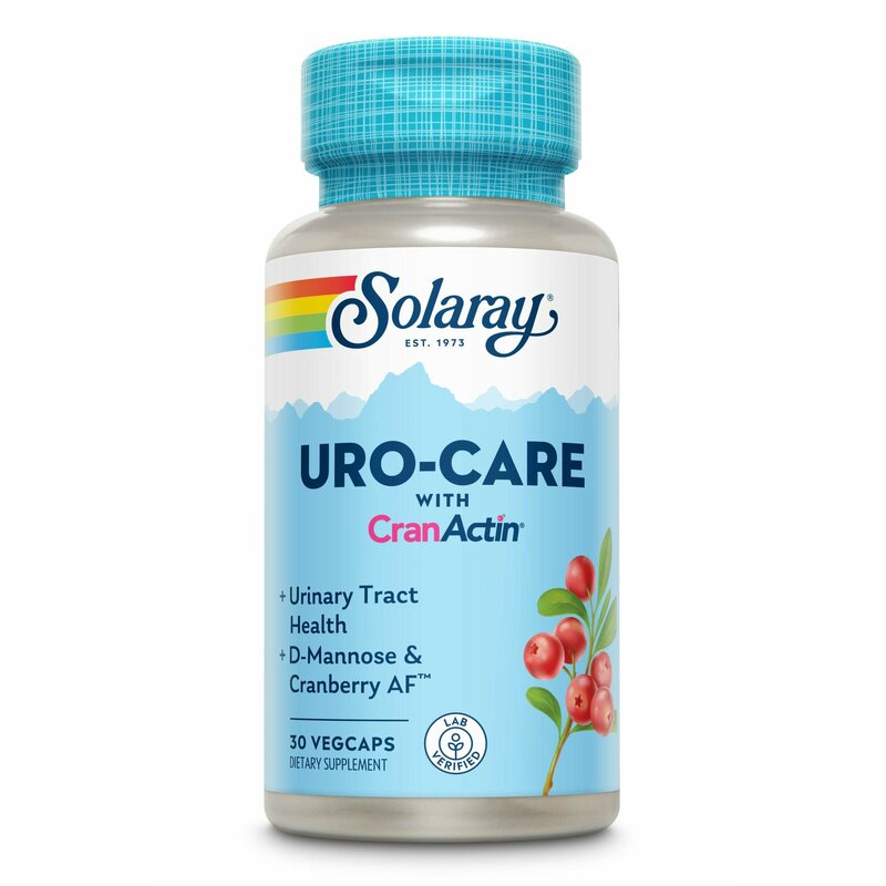 Uro-Care with CranActin(R), Solaray, 30 capsule, Secom