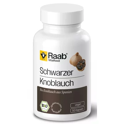 Usturoi negru bio 500mg 50 capsule 25g Raab