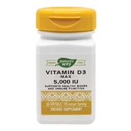 Vitamin D3 5000UI, Nature's Way, 60 capsule, Secom-picture