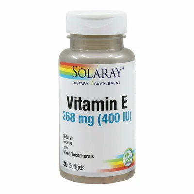 Vitamin E 400UI, Solaray, 50 capsule, Secom
