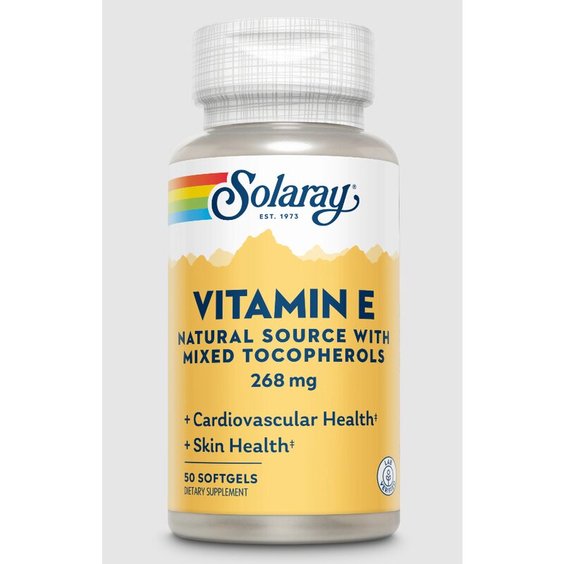 Vitamin E 400UI, Solaray, 50 capsule, Secom