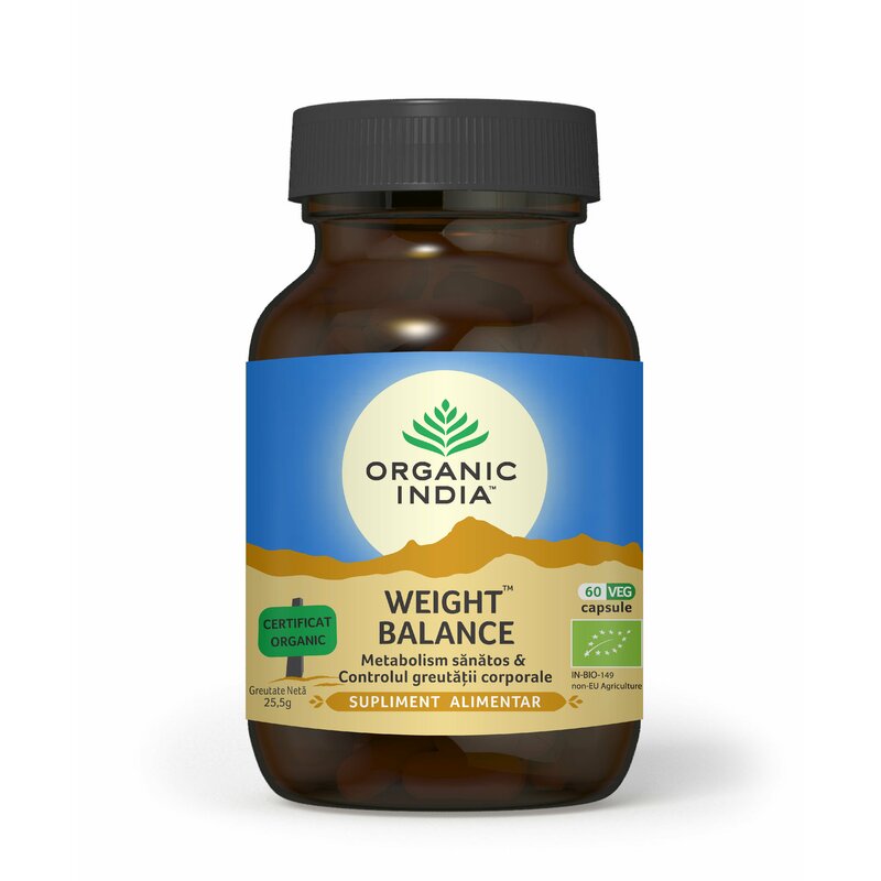 Wt-Balance - Metabolism Sanatos, eco, 60 capsule vegetale, Organic India