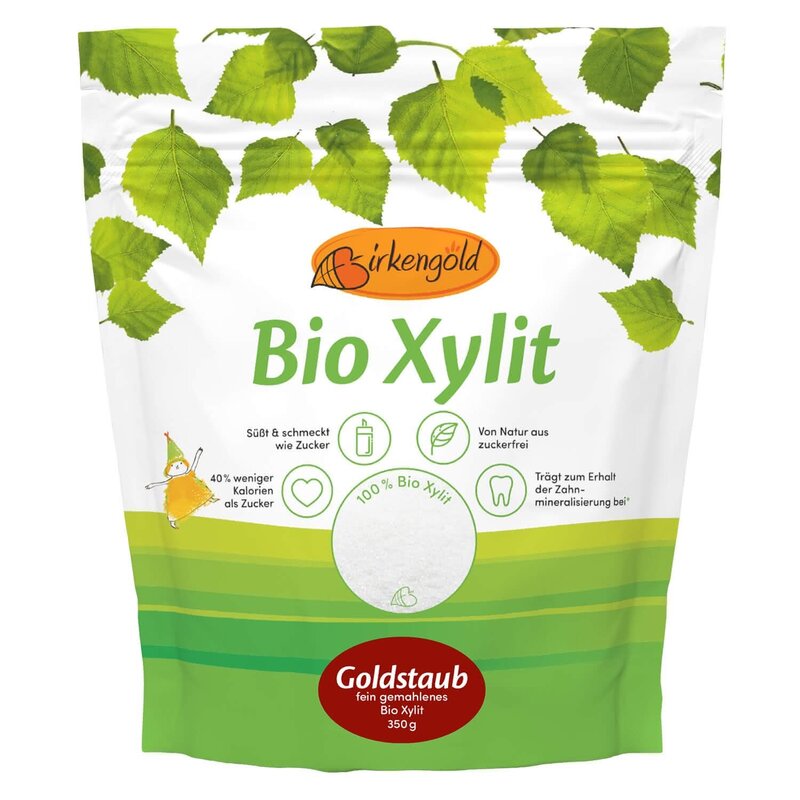 Xylitol pudra bio, 350g, Birkengold