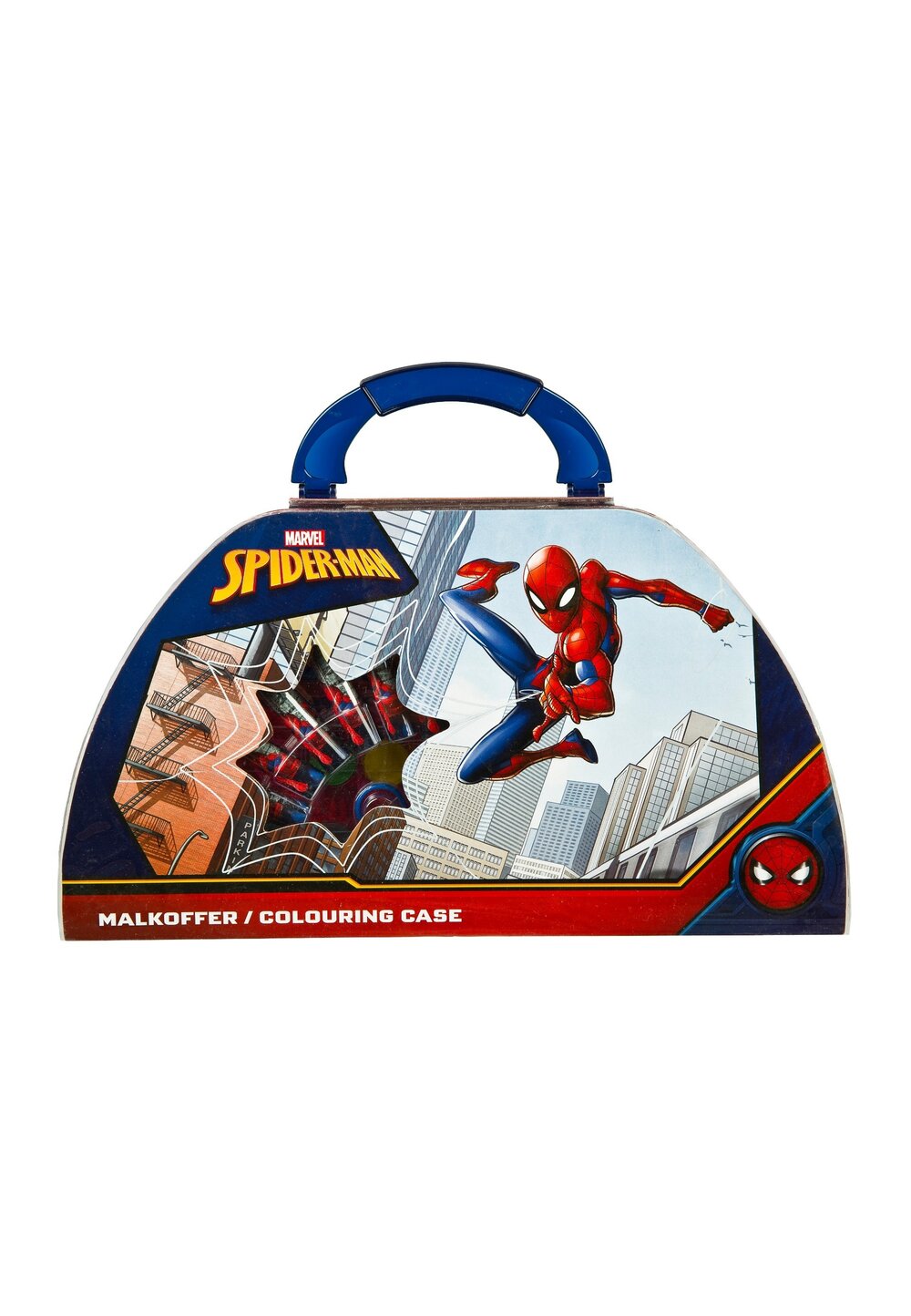 Set accesorii scoala, 49 piese, Spider Man,