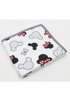 Aleza impermeabila, reutilizabila, fundite rosii, strat superior bumbac, 78x100cm