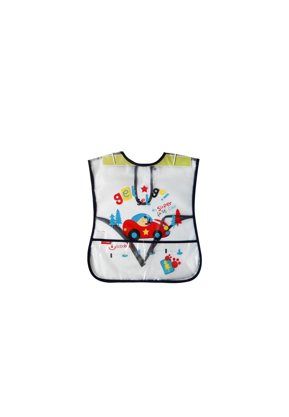 Baveta tip sort, Super fast car, 12-18 luni