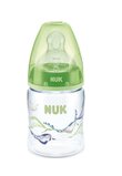 Biberon Nuk, First Choice +, 0-6 luni, 150ml, verde