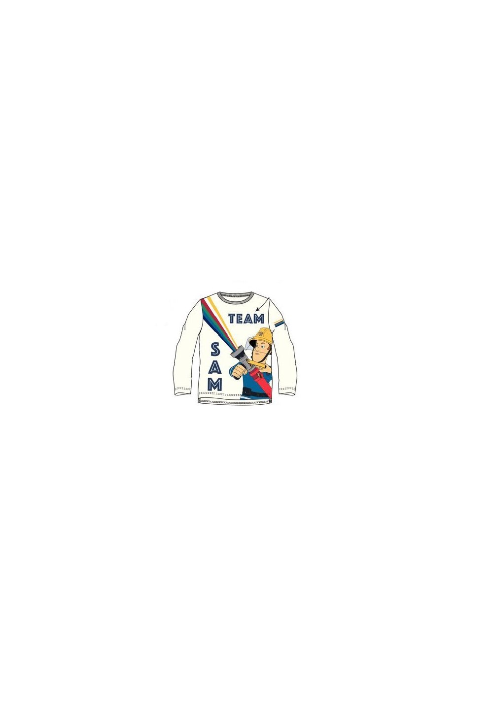 Bluza alba, Team Sam