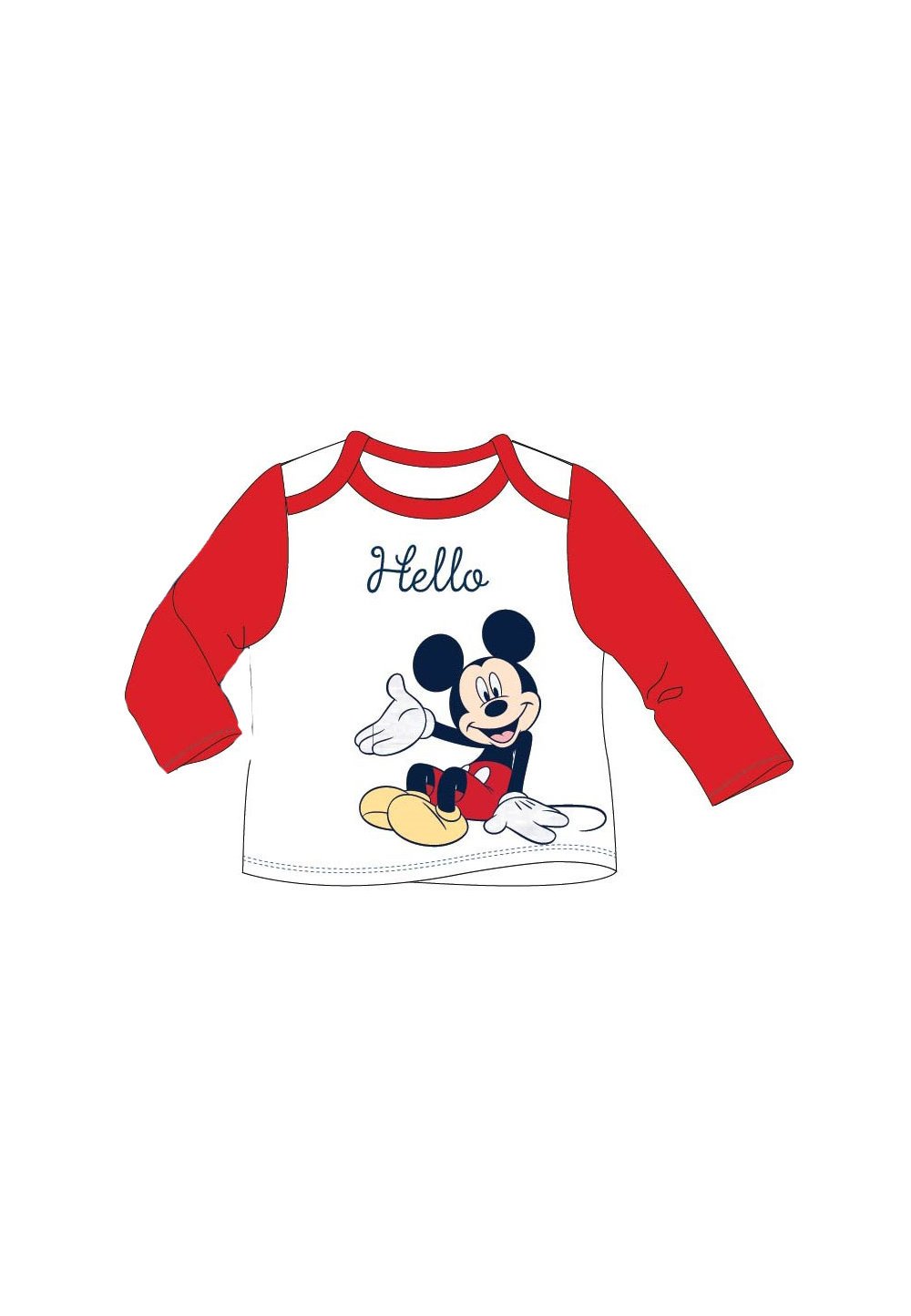 Bluza bebe, Hello Mickey, rosie