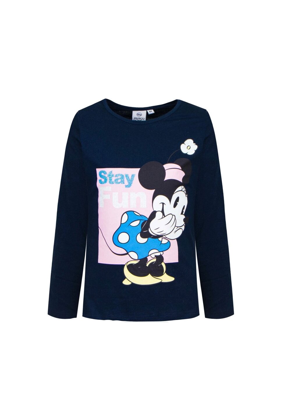 Bluza bumbac, Stay Fun, Minnie Mouse, bluemarin
