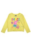 Bluza fete, bumbac, Peppa Dance, galben