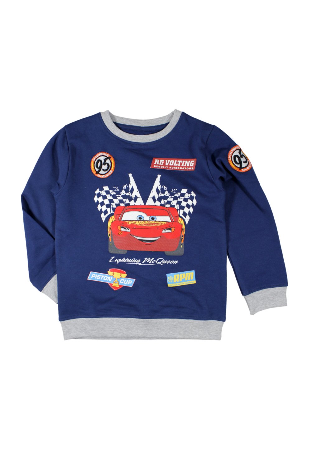 Bluza flausata, Cars revolting, bluemarin