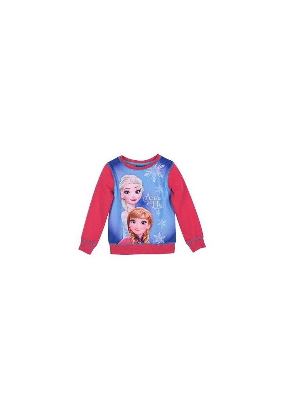 Bluza groasa Anna si Elsa, roz