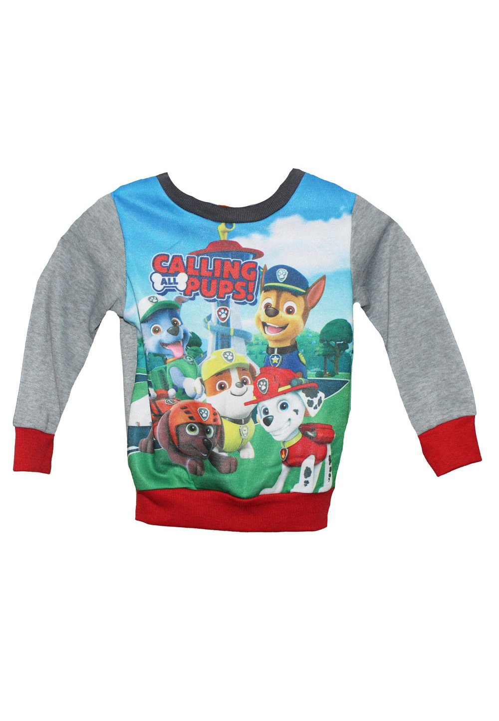 Bluza groasa, gri, Calling all pups