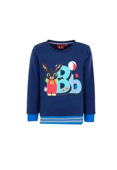 Bluza groasa, maneca lunga, BB Bing, bleumarin