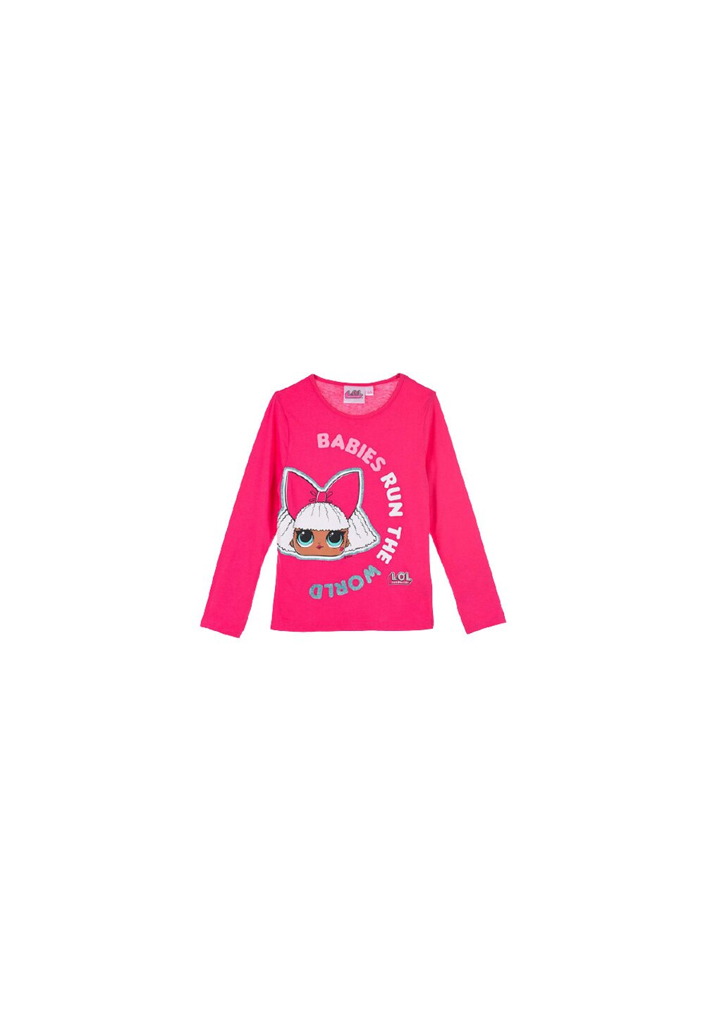 Bluza LOL, Babies run the World, roz inchis