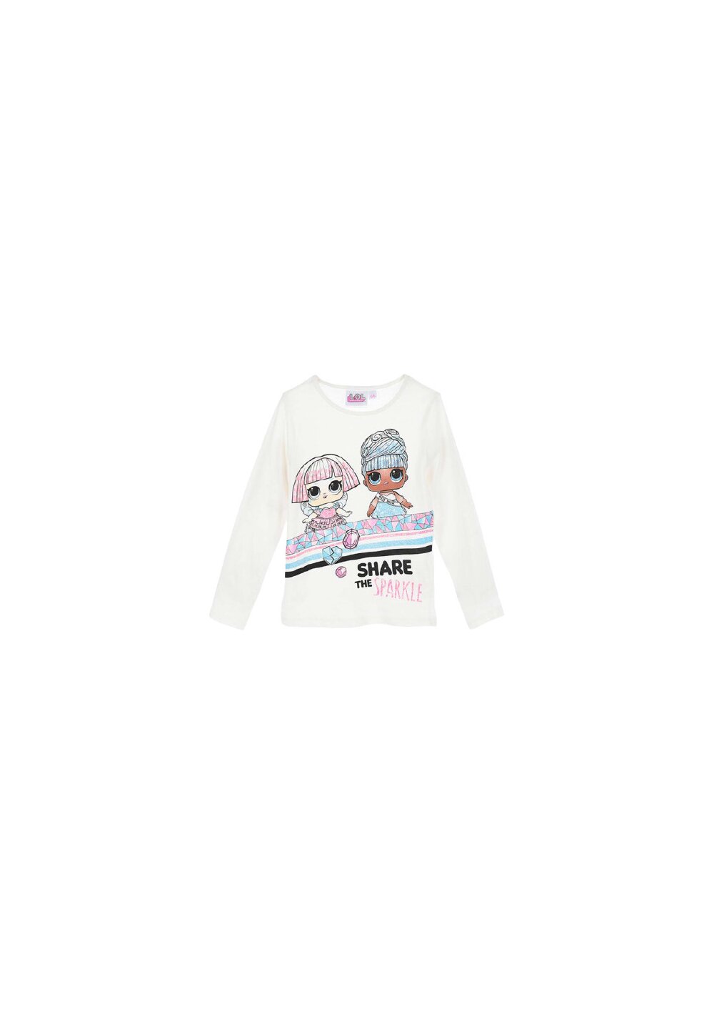 Bluza LOL, Share the Sparkle, crem