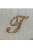 Brodare o initiala, produs textil