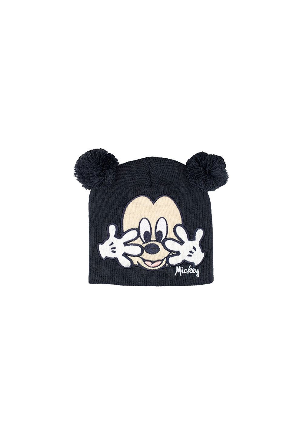 Caciula bebe, gri, Mickey Mouse