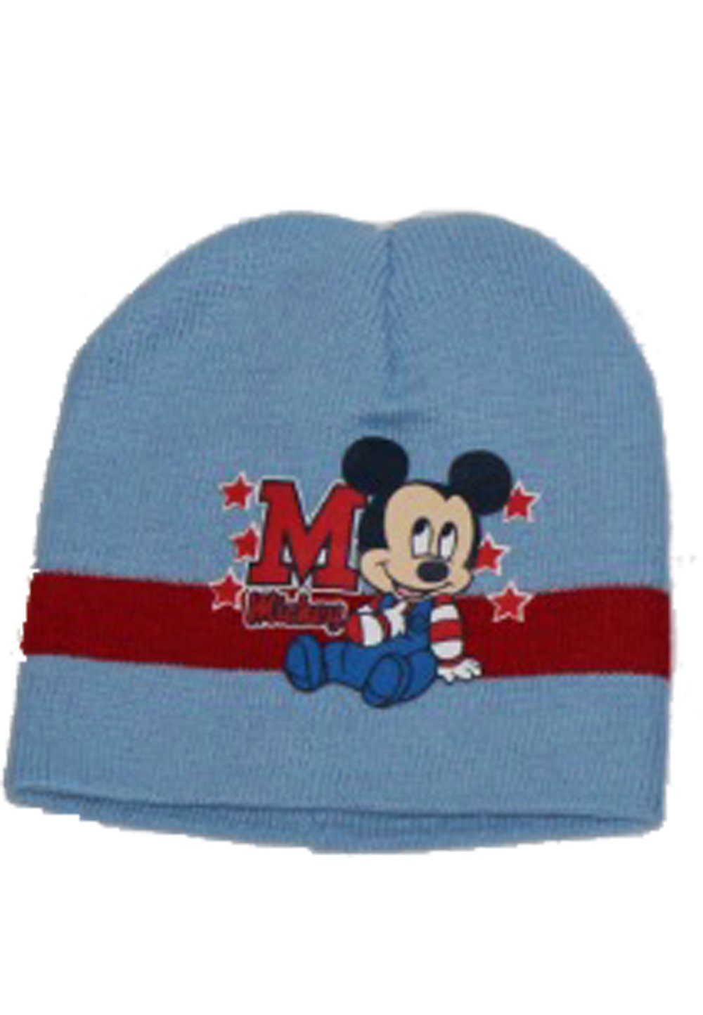 Caciula Mickey albastru deschis