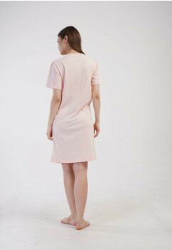 Camasa pentru alaptat, bumbac, Little princess, roz