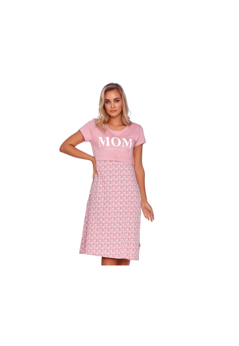 Camasa pentru alaptat, MOM, all day evrey day, papaya