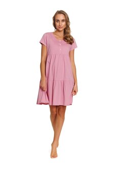 Camasa pentru alaptat, Rose, bumbac, roz