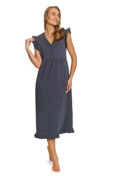 Camasa pentru alaptat, Zeny cu capse, bumbac, gri