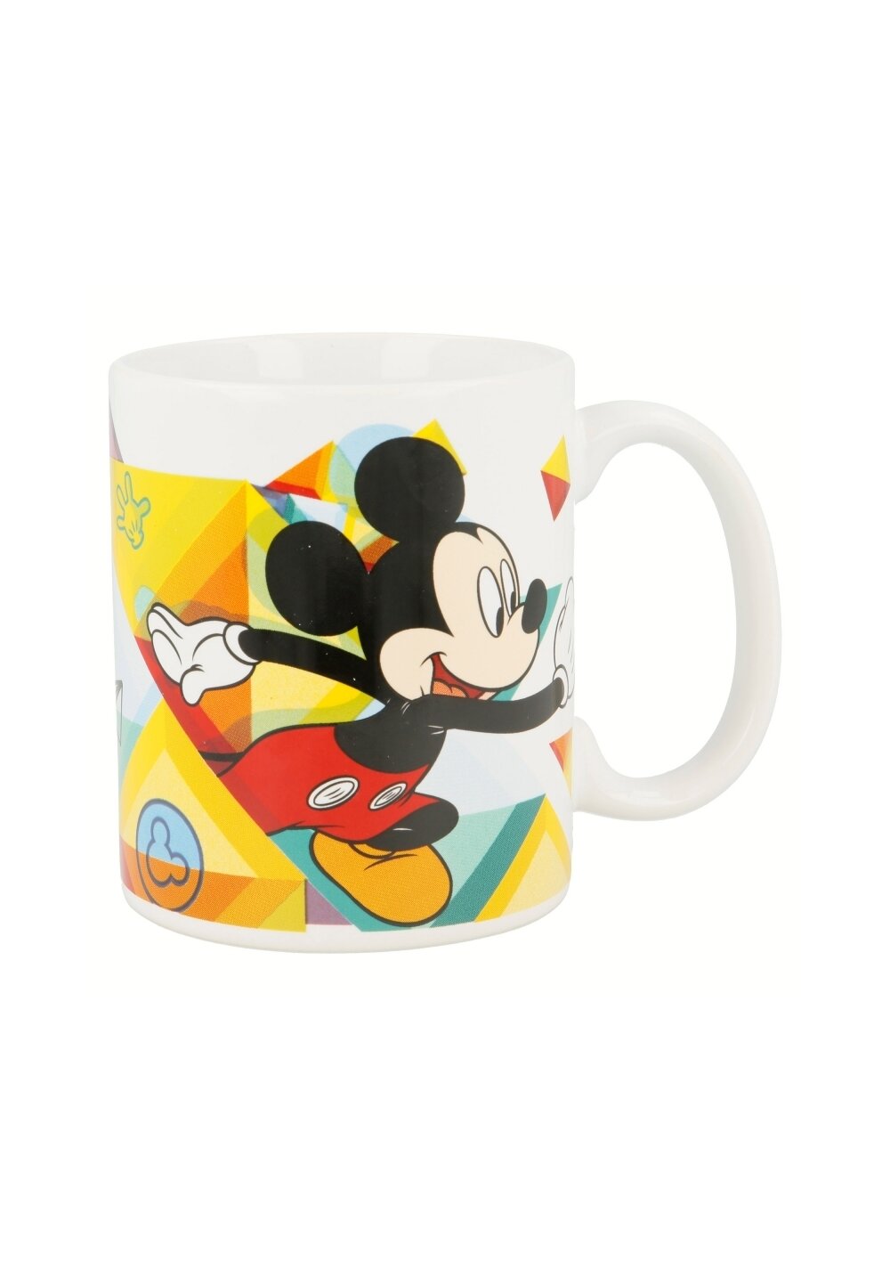 Cana ceramica, Mickey, alba, 320ml