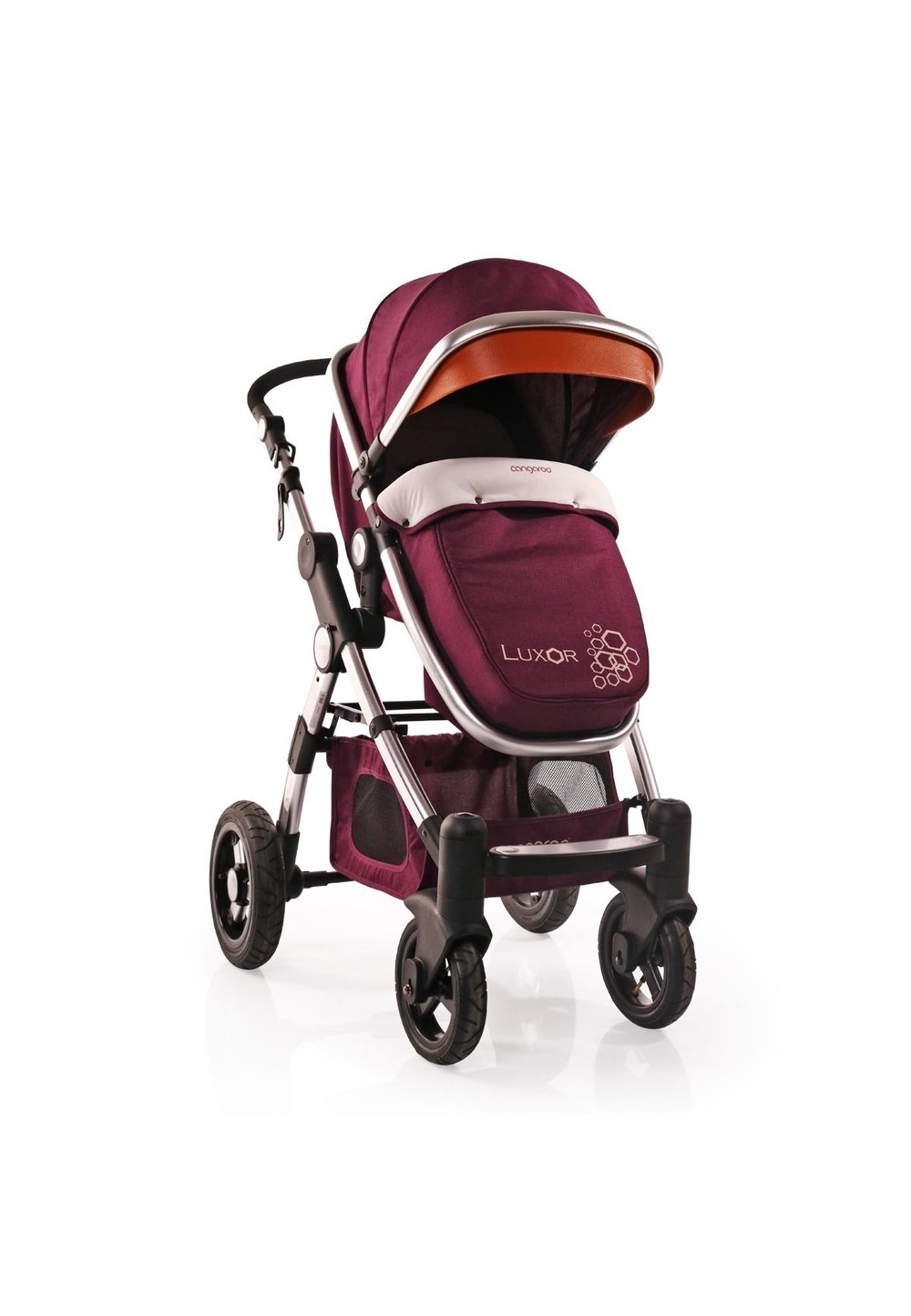 Carucior transformabil, 2 in 1, Luxor, mov