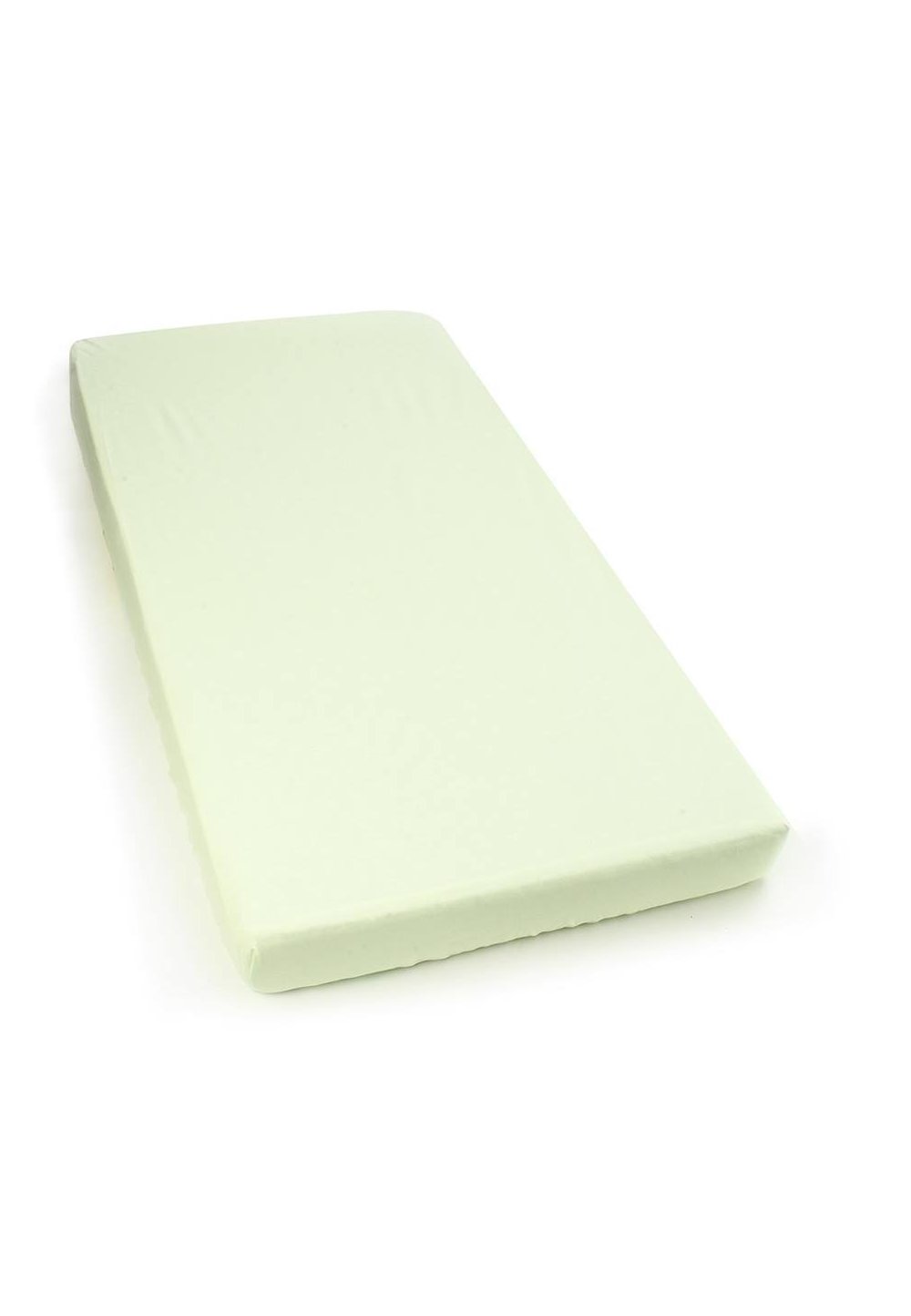 Cearceaf bumbac, verde deschis, 140x70 cm